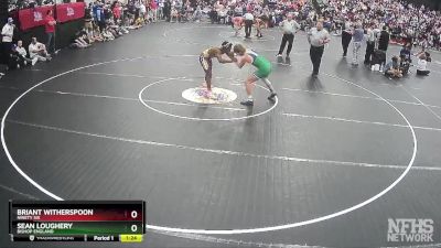 1A/2A 132 Semifinal - Sean Loughery, Bishop England vs Briant Witherspoon, Ninety Six