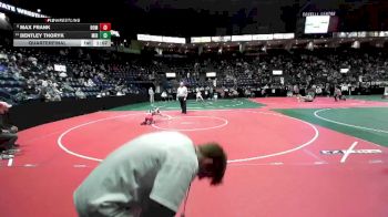 70 lbs Quarterfinal - Bentley Thoryk, MIRA vs Max Frank, BOM2