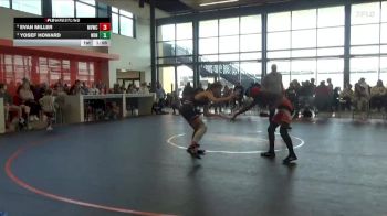 120 lbs Cons. Round 2 - Yosef Howard, None vs Evan Miller, Mount Vernon Wrestling Club