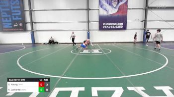 113 lbs Rr Rnd 1 - Gavin Young, OBWC Bazooka Red vs Angelo Lomonte, Camp Reynolds Wrestling Club