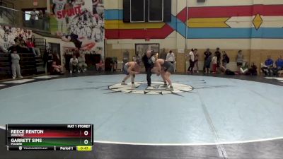 150 lbs Cons. Round 2 - Reece Renton, Windsor vs Garrett Sims, Poudre