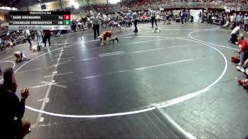 75 lbs Champ. Round 2 - Zane Kromarek, Plainview vs Chandler Oreskovich, The Best Wrestler