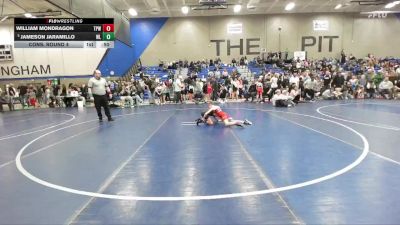 60 lbs Cons. Round 4 - Jameson Jaramillo, Uintah Wrestling vs William Mondragon, Team Prestige Wrestling