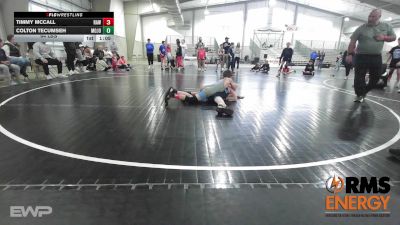 64 lbs Rr Rnd 2 - Timmy McCall, Raw Wrestling Club vs Colton Tecumseh, Mojo Mulisha 12u