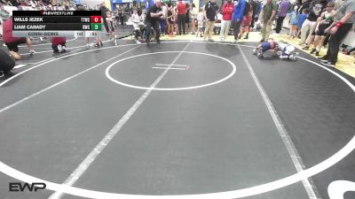 46 lbs Consolation - Wills Jezek, Team Tulsa Wrestling Club vs Liam Canady, Berryhill Wrestling Club