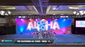 The California All Stars - Mesa - Vixens [2021 L6 Senior - XSmall Day 1] 2021 Aloha DI & DII Championships