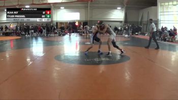 165 lbs Cons. Round 2 - Tyler Pressel, Grand Valley State vs Alaa Aly, Edinboro
