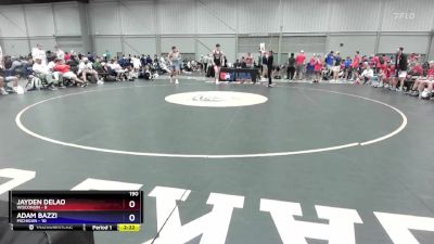 190 lbs 4th Wrestleback (16 Team) - Jayden Delao, Wisconsin vs Adam Bazzi, Michigan