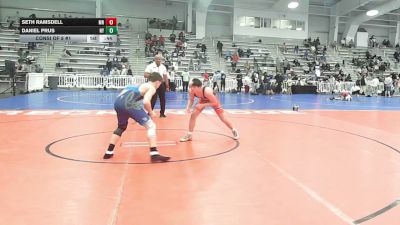 126 lbs Consi Of 8 #1 - Seth Ramsdell, MN vs Daniel Prus, NY