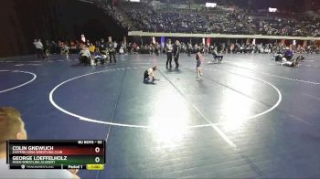 53 lbs Quarterfinal - Colin Gnewuch, Eastern Iowa Wrestling Club vs George Loeffelholz, Moen Wrestling Academy