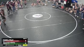 90 lbs Placement (4 Team) - Kingston Griffin, Ninety Six vs Russell Finlay, Palmetto State Wrestling Academy