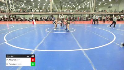 160A lbs Round Of 32 - Marc Maurath, Empire Wrestling Academy vs Cole Pangborn, Rumson Fair Haven