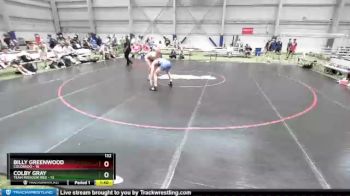 132 lbs Placement Matches (8 Team) - Billy Greenwood, Colorado vs Colby Gray, Team Missouri Red