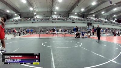 190 lbs Quarterfinal - Jonathan Vargas, Missouri vs Cam`Ron Morris, Belton Wrestling Club