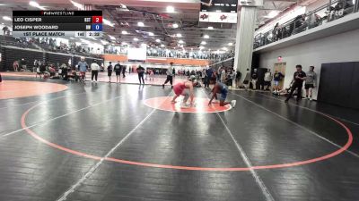144 lbs 1st Place Match - Leo Cisper, KCTC vs Joseph Woodard, Rogue Warrior