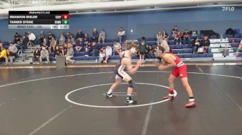 133 lbs Cons. Round 1 - Tanner Stone, Colorado Mesa University vs Brandon Bigler, Colorado State University - Pueblo