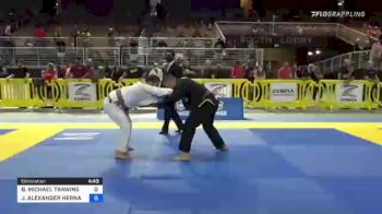 BENJAMIN MICHAEL TRAWINSKI vs JASON ALEXANDER HERNANDEZ 2021 Pan Jiu-Jitsu IBJJF Championship