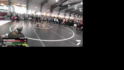 83 lbs Cons. Round 4 - Jace Petrillo, Vici Wrestling Club vs Noah Sandstrom, West Texas Grapplers Wrestling Club