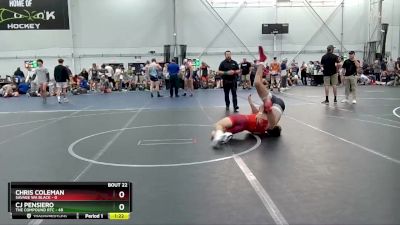 165 lbs Round 6 (8 Team) - CJ Pensiero, The Compound RTC vs Chris Coleman, Savage WA Black