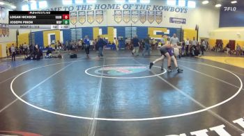 113 lbs Champ. Round 2 - Joseph Pinon, Winter Springs vs Logan Hickson, Harmony