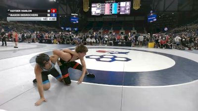 144 lbs Champ. Rd Of 32 - Kayden Hanlon, Nevada vs Mason DesRochers, Washington