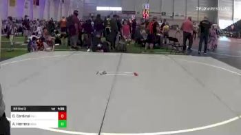 83 lbs Rr Rnd 3 - Gus Cardinal, Valiant vs Antonio Herrera, Generals