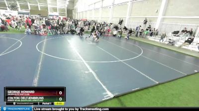 70 lbs Cons. Round 4 - George Howard, Salem Elite Mat Club vs Colton Oeltjenbruns, Green River Grapplers Wrestling