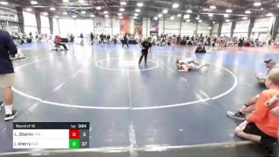 100 lbs Round Of 16 - Luke Oberlin, The Fort Hammers vs Jack Cherry, Ride Out