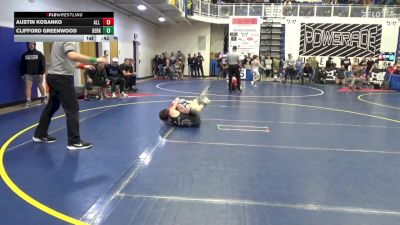 101 lbs Consy 5 - Austin Kosanko, All American W.C. vs Clifford Greenwood, Berks Catholic