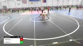 126 lbs Round Of 16 - Isaac Mendoza, Silverback WC vs Cauy Betony, Rez WC