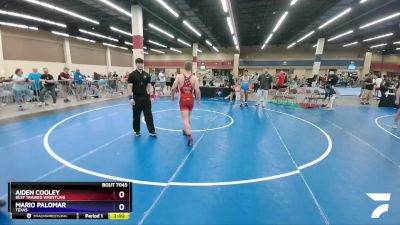 215 lbs Quarterfinal - Aiden Cooley, Best Trained Wrestling vs Mario Palomar, Texas