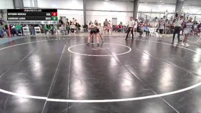 150 lbs Placement Matches (16 Team) - Ryder Rezac, Ogallala vs Adrian Lara, Moorcroft