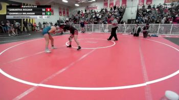 135 lbs Quarterfinal - Gabriella Belanger, Sultana vs Samantha Roldan, Tustin