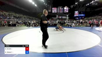 122 lbs Cons 16 #2 - Avaeh Smith, Iowa vs Kailin Sebert, Texas