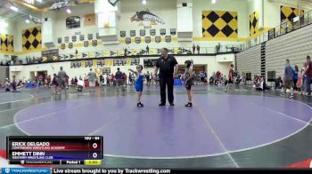 84 lbs Quarterfinal - Erick Delgado, Contenders Wrestling Academy vs Emmett Dinn, Western Wrestling Club