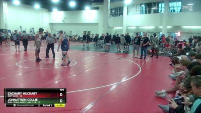 190 lbs Round 2 (16 Team) - Zachary Huckaby, Indy Elite vs Johnathon Collie, Dog Pound Wrestling Club