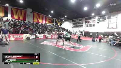 215 lbs Cons. Round 1 - Matt Cerda, South Hills vs Michael Fleurant, Valencia (Valencia)