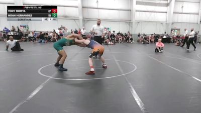 132 lbs Semifinal - Noah Hernandez, Broad Axe vs Tony Trotta, Colonial Pride
