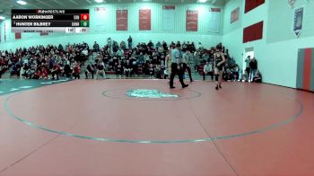 120 lbs Cons. Semi - Hunter Bilbrey, Conneaut vs Aaron Workinger, Northwest (Canal Fulton)