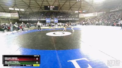 Girls 3A/4A 125 Cons. Semi - Deijah Diego, Central Kitsap (Girls) vs Gillian O`Neal, Auburn Riverside (Girls)