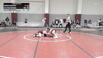 174 lbs 3rd Place - Sergio Desiante, Virginia Tech vs Clayton Whiting, Minnesota