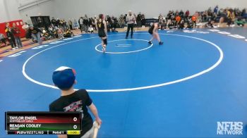 120 lbs Cons. Round 3 - Reagan Cooley, Wright vs Taylor Engel, Scottsbluff Girls