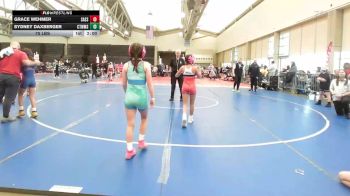 80 lbs Rr Rnd 2 - Grace Wehmer, Sassie Lassies FIWC vs Sydney Daxberger, CT Whale Orca