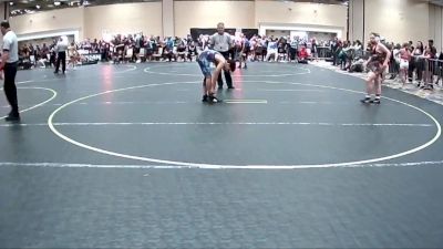 130 lbs Consi Of 4 - Noah Rau, Gorilla WC vs Brian Toro, W.a.r Wc