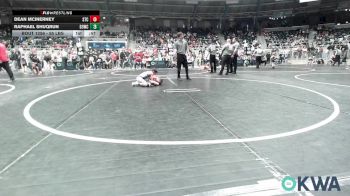 55 lbs Consi Of 8 #1 - Dean McInerney, Sallisaw Takedown Club vs Raphael Shuqrun, D3 Wrestling Cluib