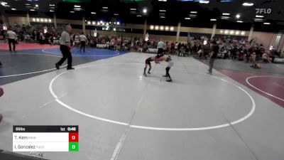 66 lbs Final - Tayven Kem, Ravage WC vs Israel Gonzalez, Tucson Cyclones