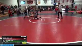 7 lbs Round 5 - Luka Grogan, Fort Madison Wrestling Club vs Clayton Busch, Camp Point