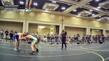 132 lbs Consi Of 64 #2 - Gavin Stalsworth, High Desert WC vs Cashton Spruce, Dominate WC