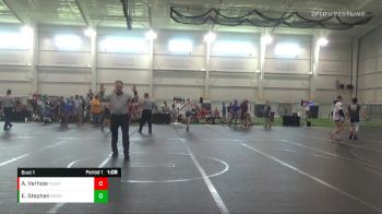 98 lbs Finals (2 Team) - Abrey Verhow, NCWAY vs Easton Stephen, Barnesville