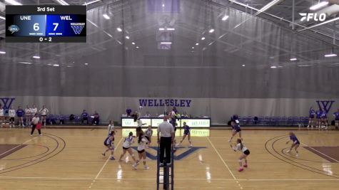 Replay: University of New En vs Wellesley | Sep 10 @ 6 PM